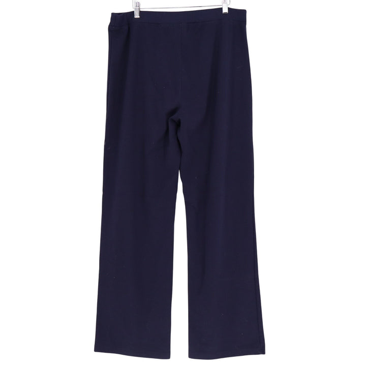 Vintage Venezia Vitale Ankle Pants Womens 16 Tall Navy Blue Straight Leg Stretch