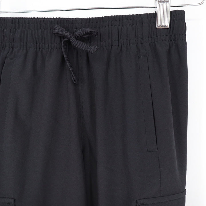 Under Armour Boys Pennant Woven Cargo Pants Black YXS