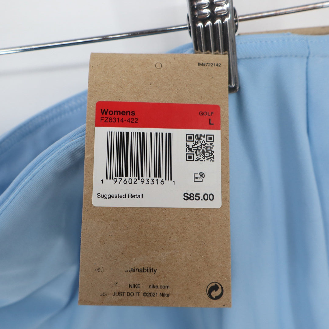 Nike Golf Dri-FIT Light Blue Skort Active Athletic Skirt Womens L