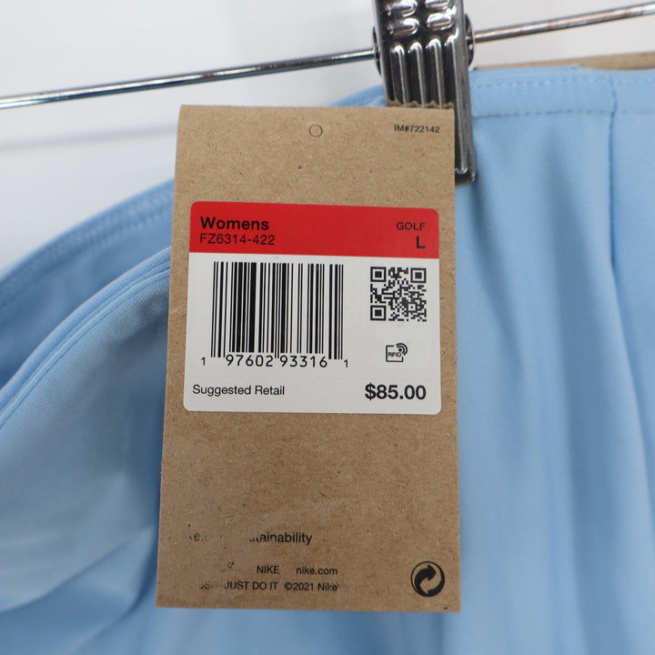 Nike Golf Dri-FIT Light Blue Skort Active Athletic Skirt Womens L