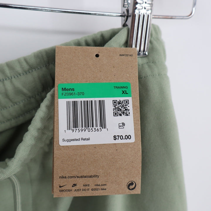 Nike Mens Dri-FIT Training Shorts Oil Green Sage XL NEW