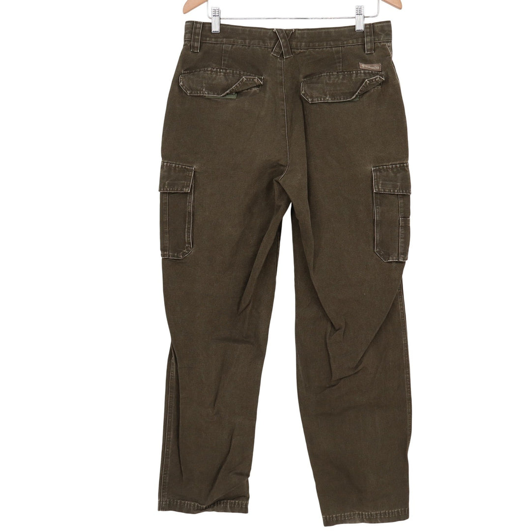 Columbia Sportswear Mens 32x30 Olive Corduroy Cargo Pants Outdoor Utility Green