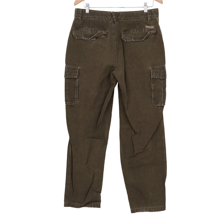 Columbia Sportswear Mens 32x30 Olive Corduroy Cargo Pants Outdoor Utility Green