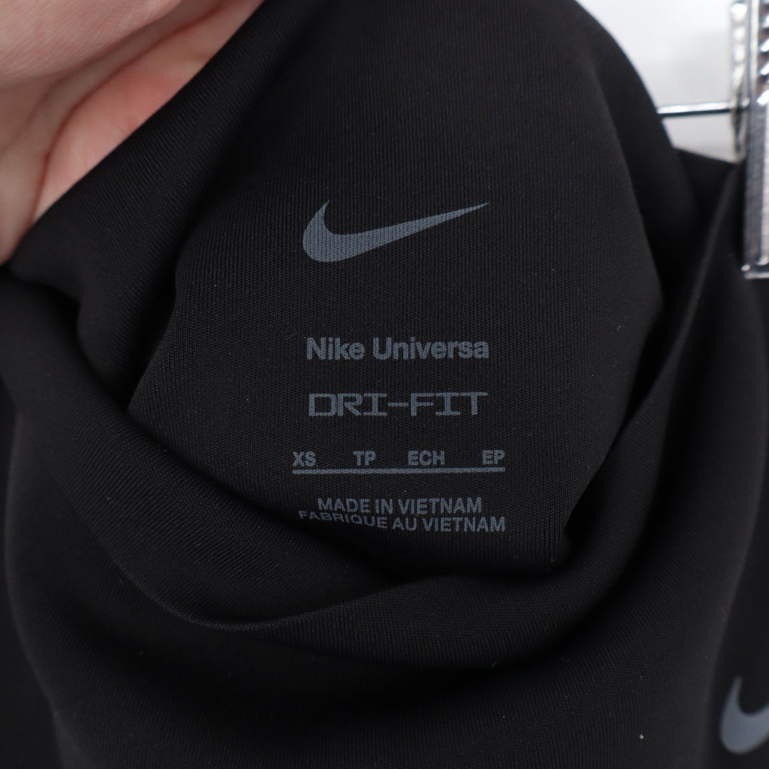 Nike Universa Dri-FIT Womens High Rise Cropped Leggings Black XS