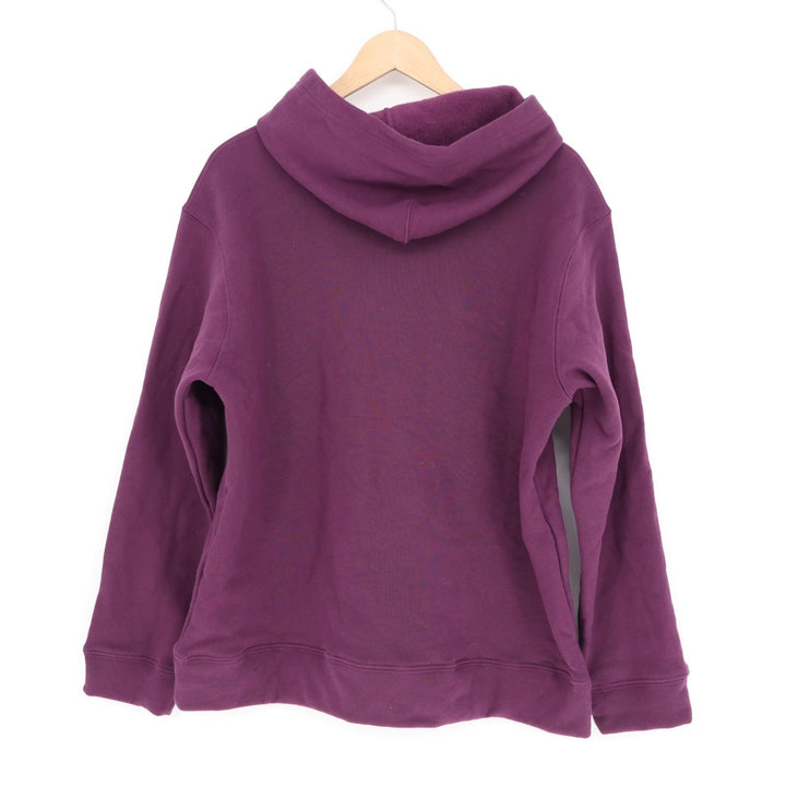 American Giant Midweight Hoodie Womens L Blackberry Wine Cotton Kangaroo Pocket