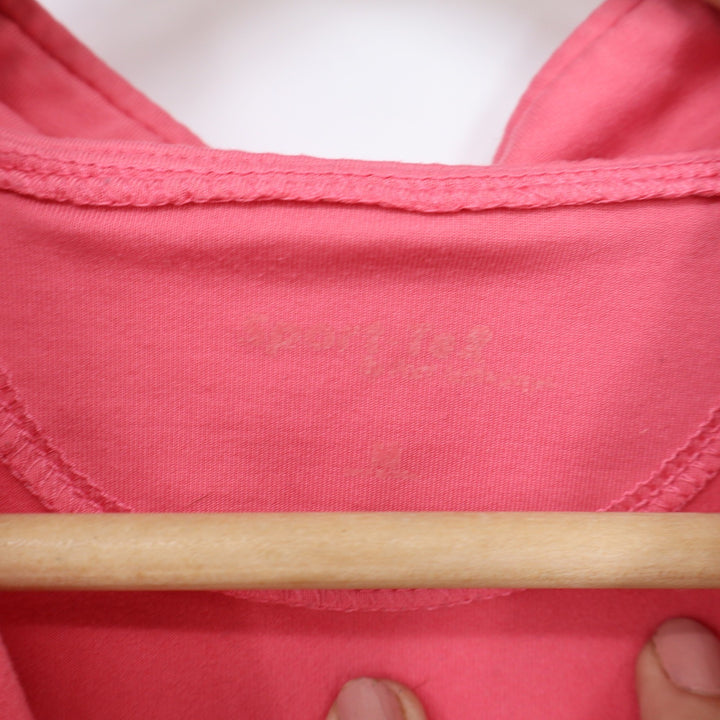 Sport-Tek Mens USA Field Hockey 1/4 Zip Pullover Pink Thumbhole Size M