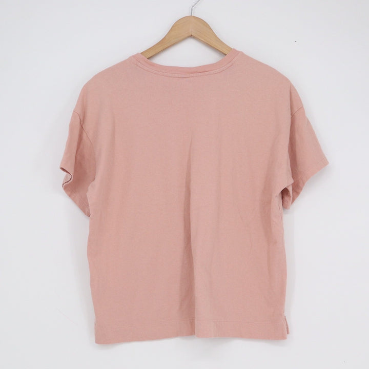 Old Navy Vintage Tee Rose Pink Cotton Short Sleeve Relaxed Boxy T-Shirt Mens M