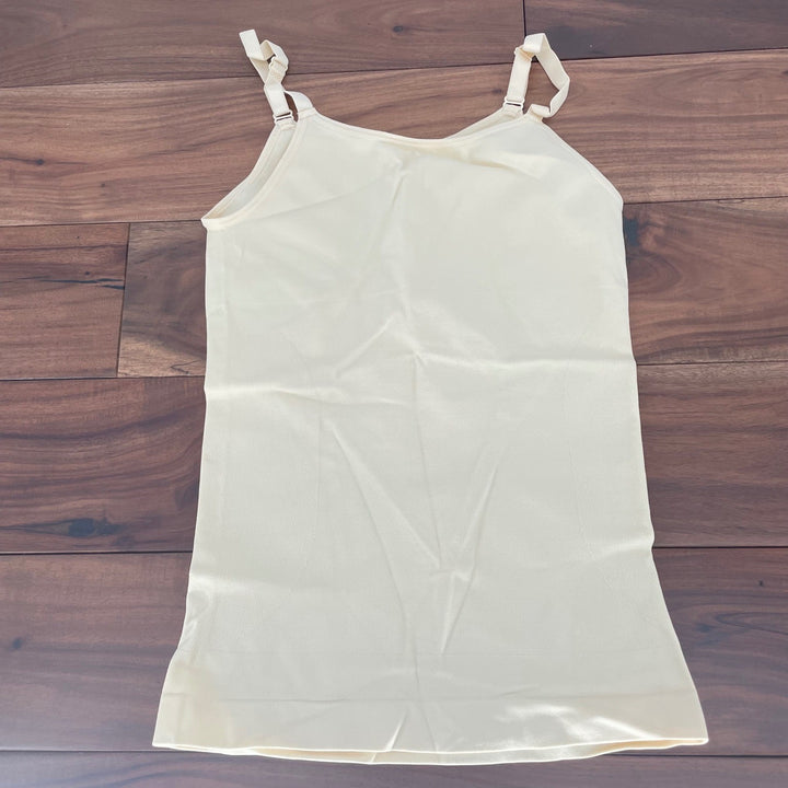 Shapermint Essentials All Day Every Day Scoop Neck Cami Beige Size M