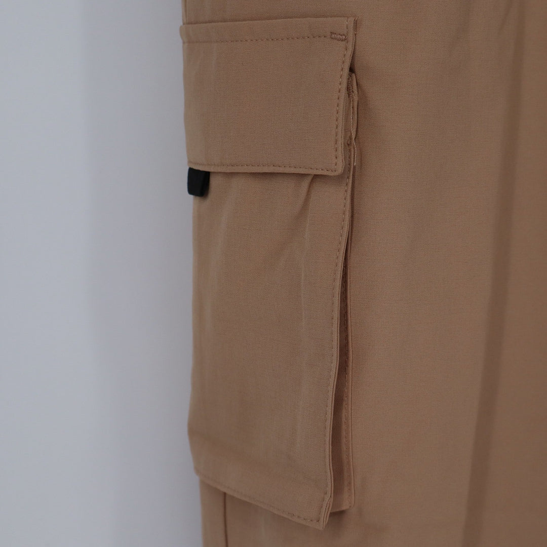 Jordan Girls Hemp Cargo Pants Jumpman Joggers Tan Beige Large 12-13Y