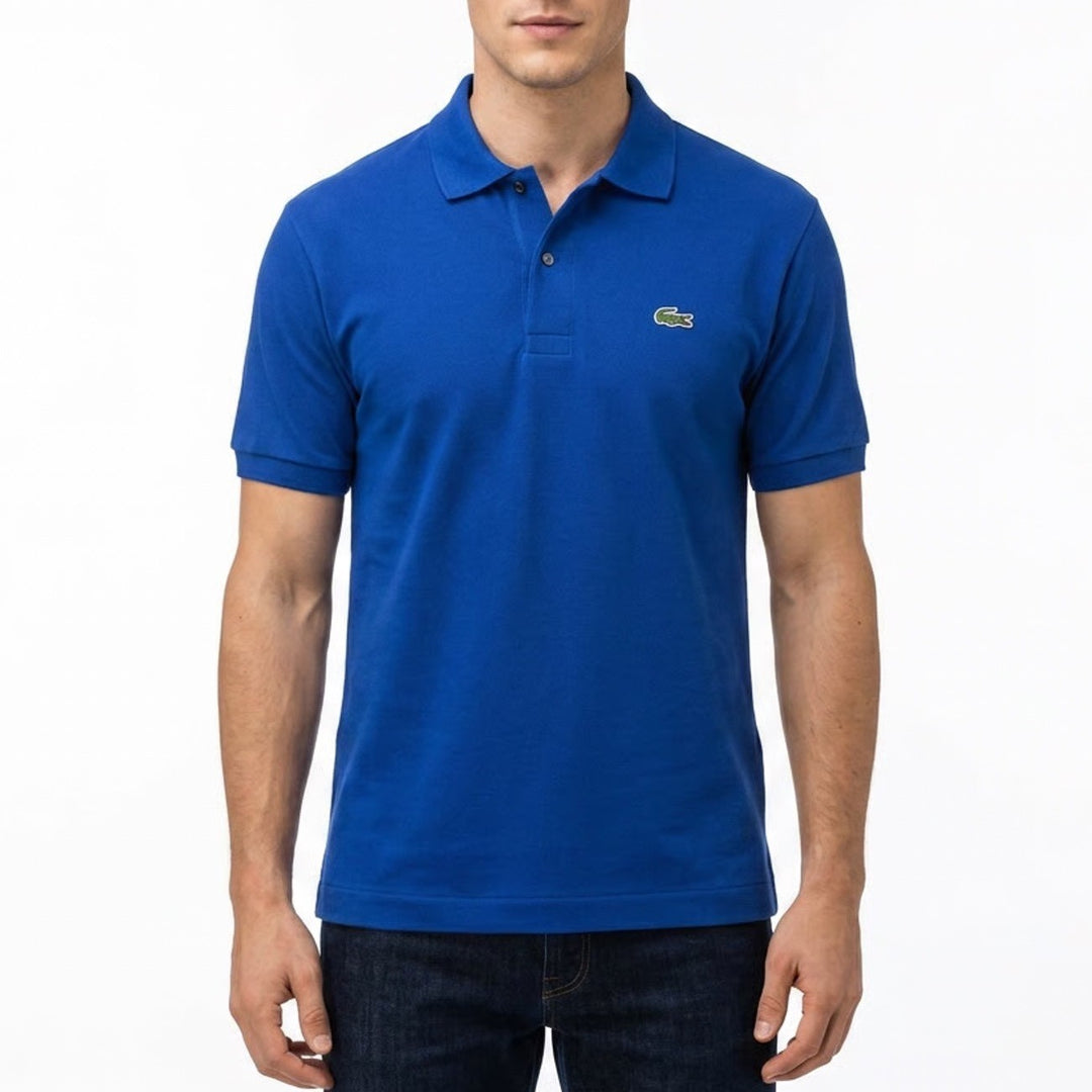 Lacoste Polo Shirt Mens 3XL Blue Cotton Classic Fit Short Sleeve Golf Tennis
