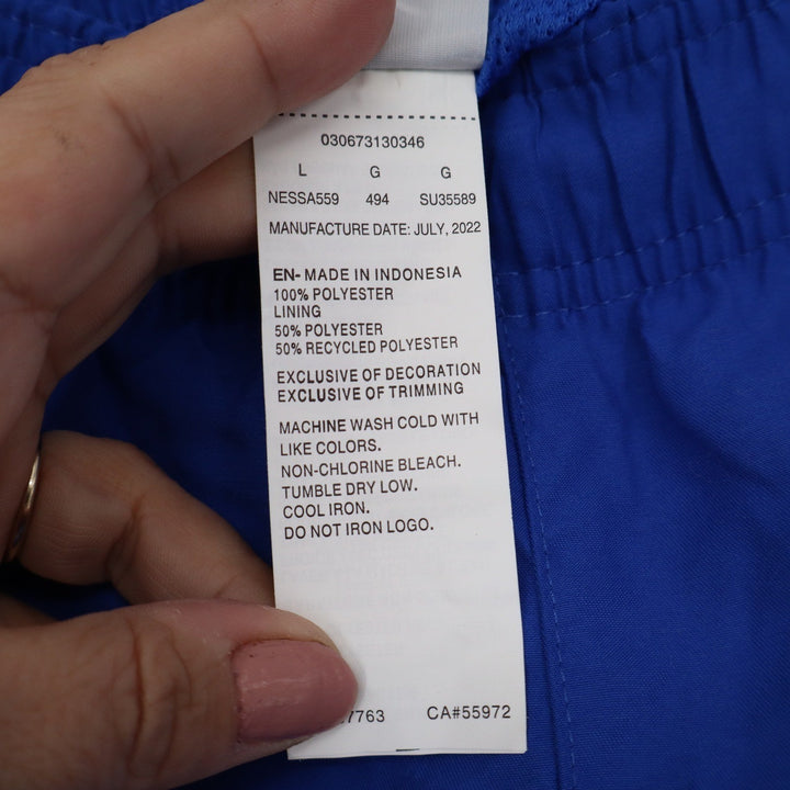 Nike Mens Swim Trunks 7" Volley Shorts Royal Blue Large NEW