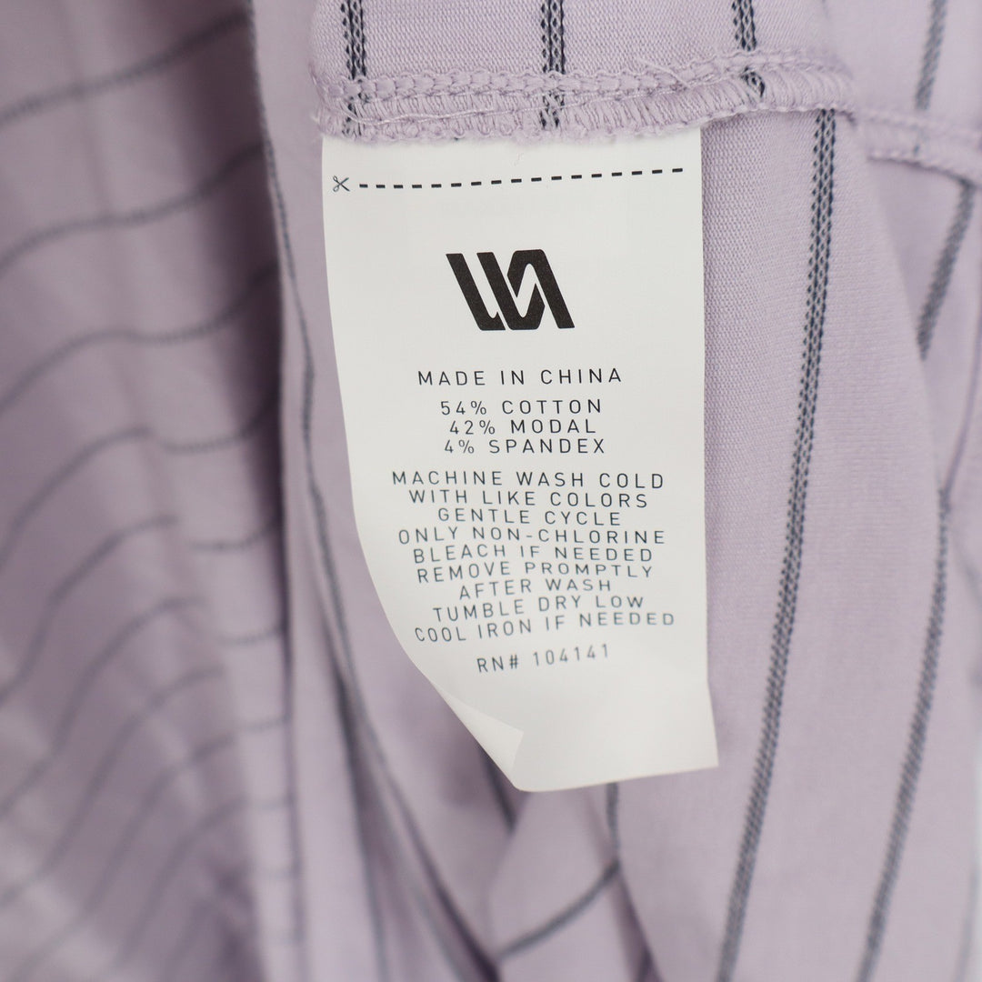 VRST Mens XXL Essential Hoodie Misted Lilac Feeder Stripe UV Protection