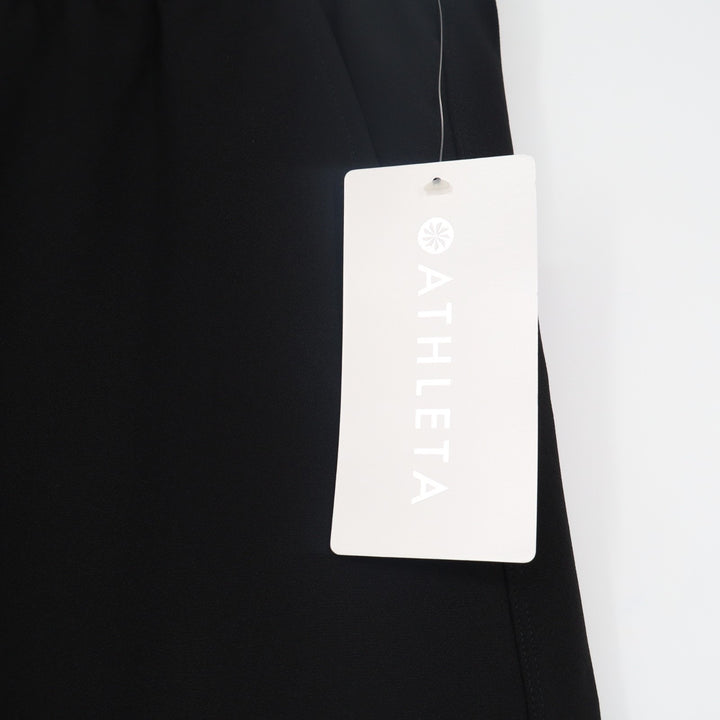 Athleta Promenade Cargo Pants Women XS/P Black Stretch Drawstring Waist Wide Leg