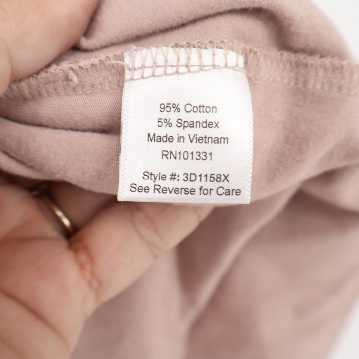 Charlotte Russe Mauve Pink Ruched Wrap Front Mini Dress Size M