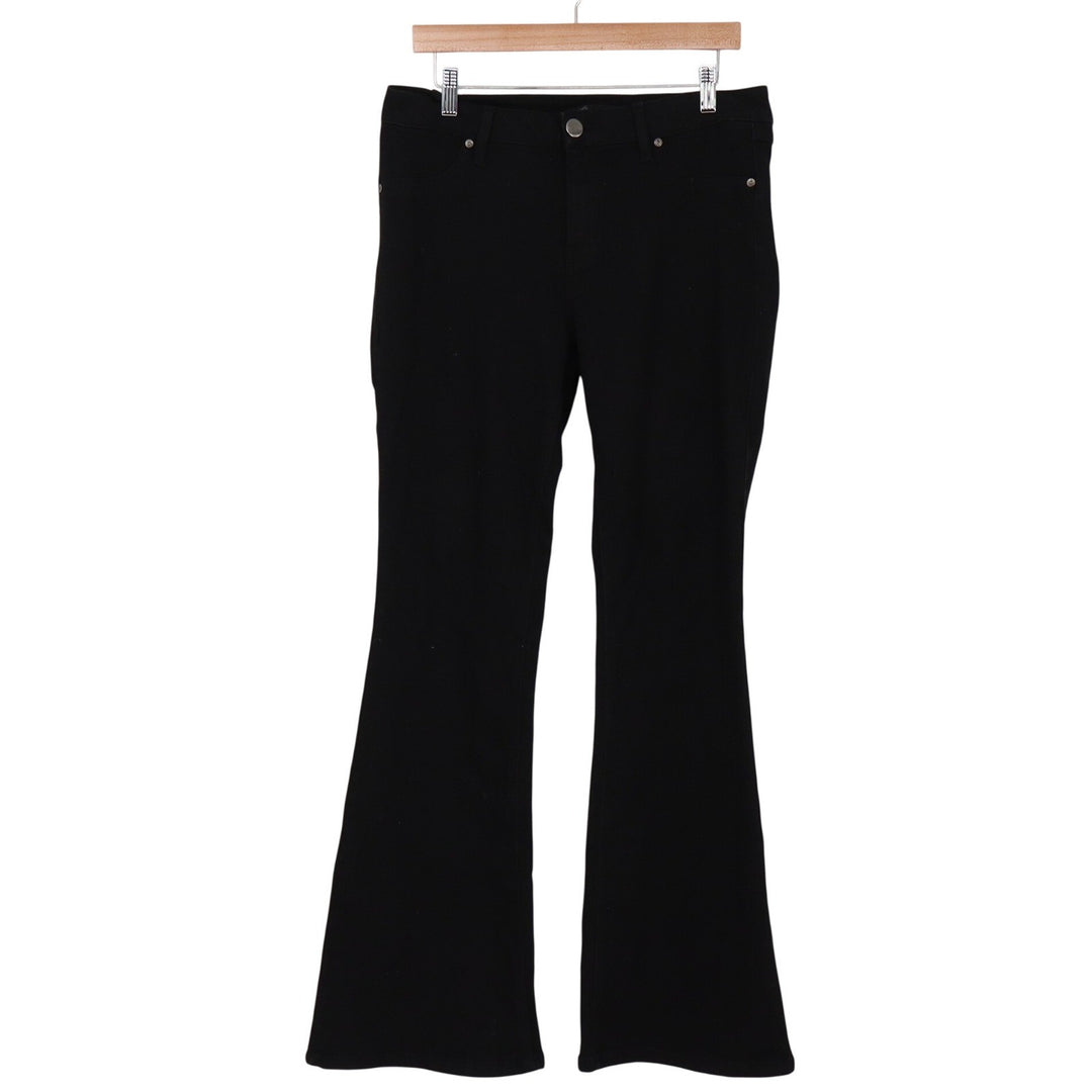 AS Denim Jeans Womens 12 Flare Black Stretch 5-Pocket Excellent