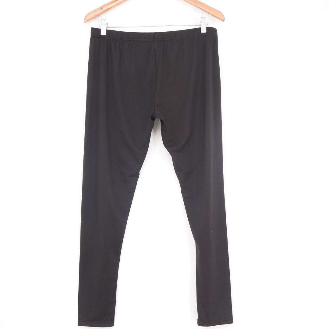 WEERTI Black Stretch Leggings XL High Waisted Soft Full Length WI