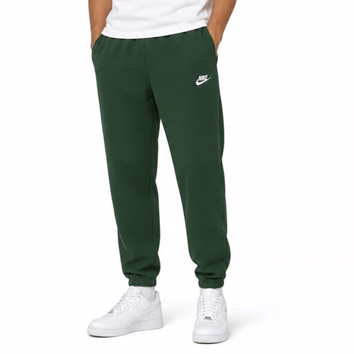 Nike Sportswear Club Fleece Mens Joggers Forest Green XS New