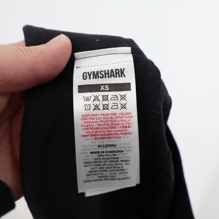 Gymshark Black High Waisted V Waist Leggings XS