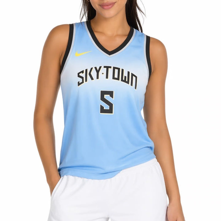 Nike Chicago Sky Angel Reese Rebel Edition Jersey Blue XL NWT