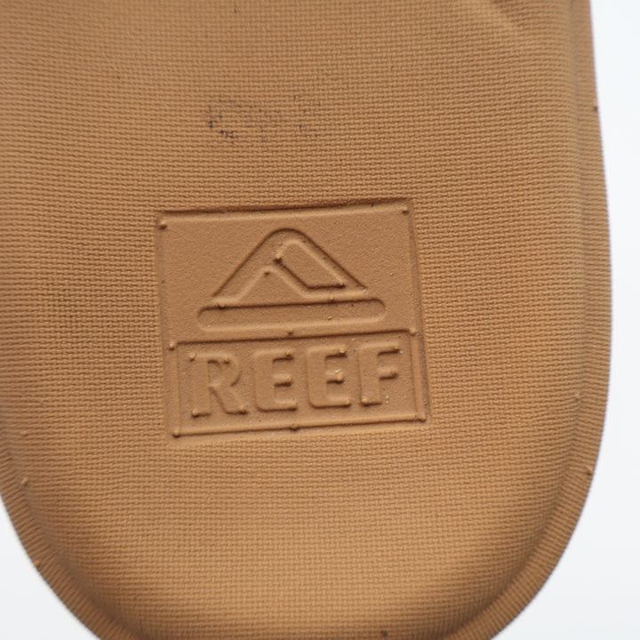 Reef Cushion Cloud Womens White Tan Platform Flip Flop Sandals Size 11