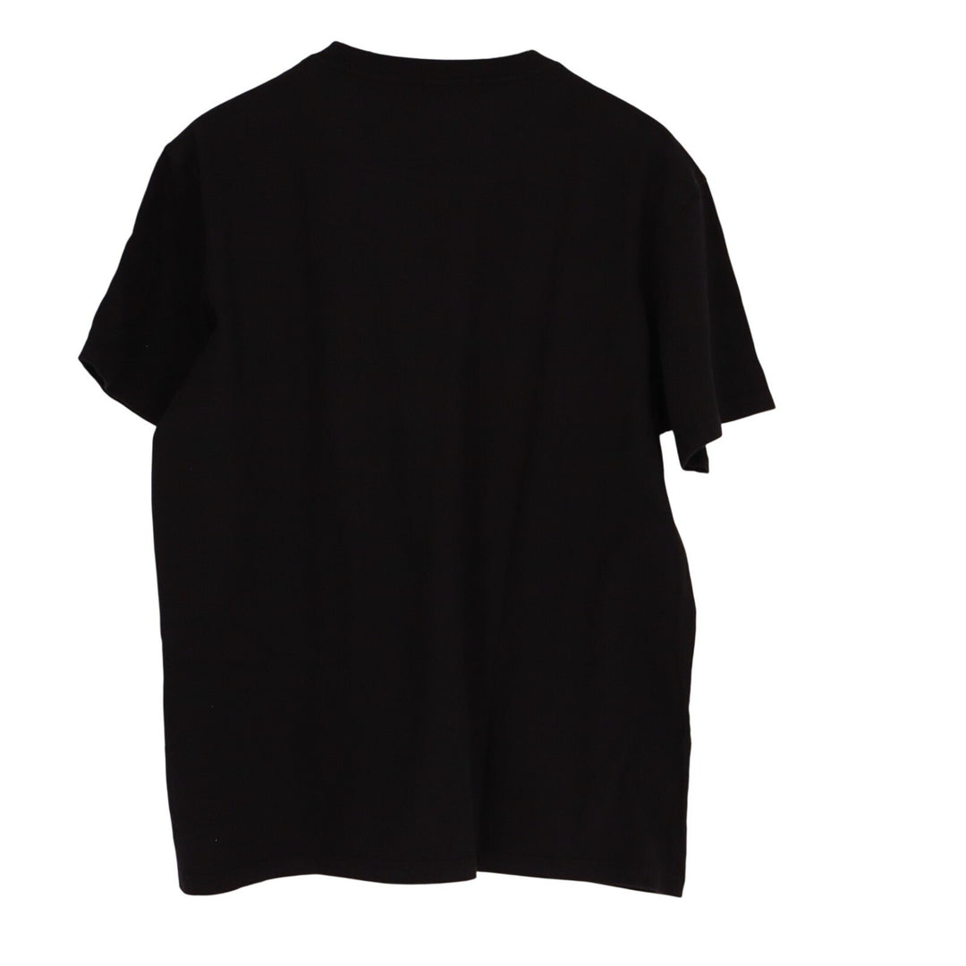American Giant Crew Tee Shirt Mens Large Black Jersey Cotton Regular Fit Casual