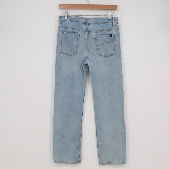Art Class Boys Relaxed Straight Leg Light Wash Denim Jeans Size 14