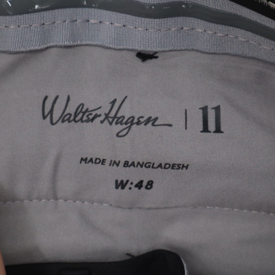 Walter Hagen Mens Perfect 11 Golf Shorts Black Big & Tall 48