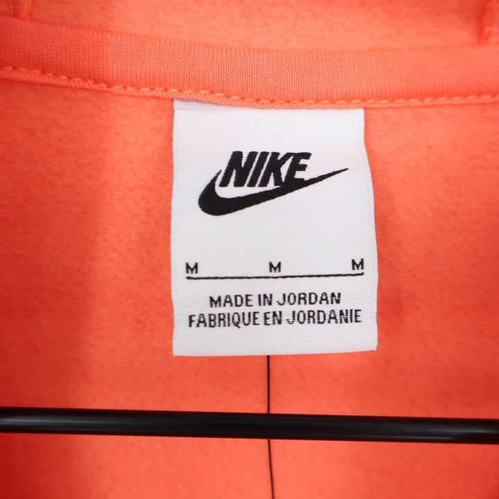 Nike Kids Oversized Fleece Hoodie Coral Orange Medium NEW