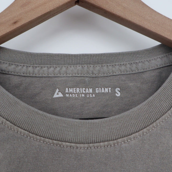 American Giant Vintage Crew Neck Tee Size S Made In USA
