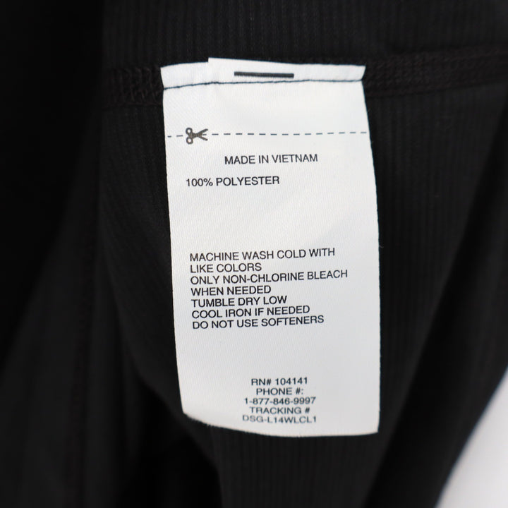 DSG Boys Movement Tee Pure Black Athletic Shirt Size S 8-9 Moisture Wicking NEW
