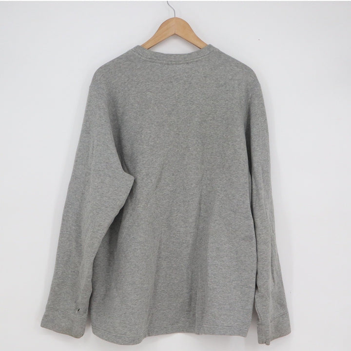 Under Armour Mens Loose Fit Fleece Crewneck Sweatshirt Gray Large