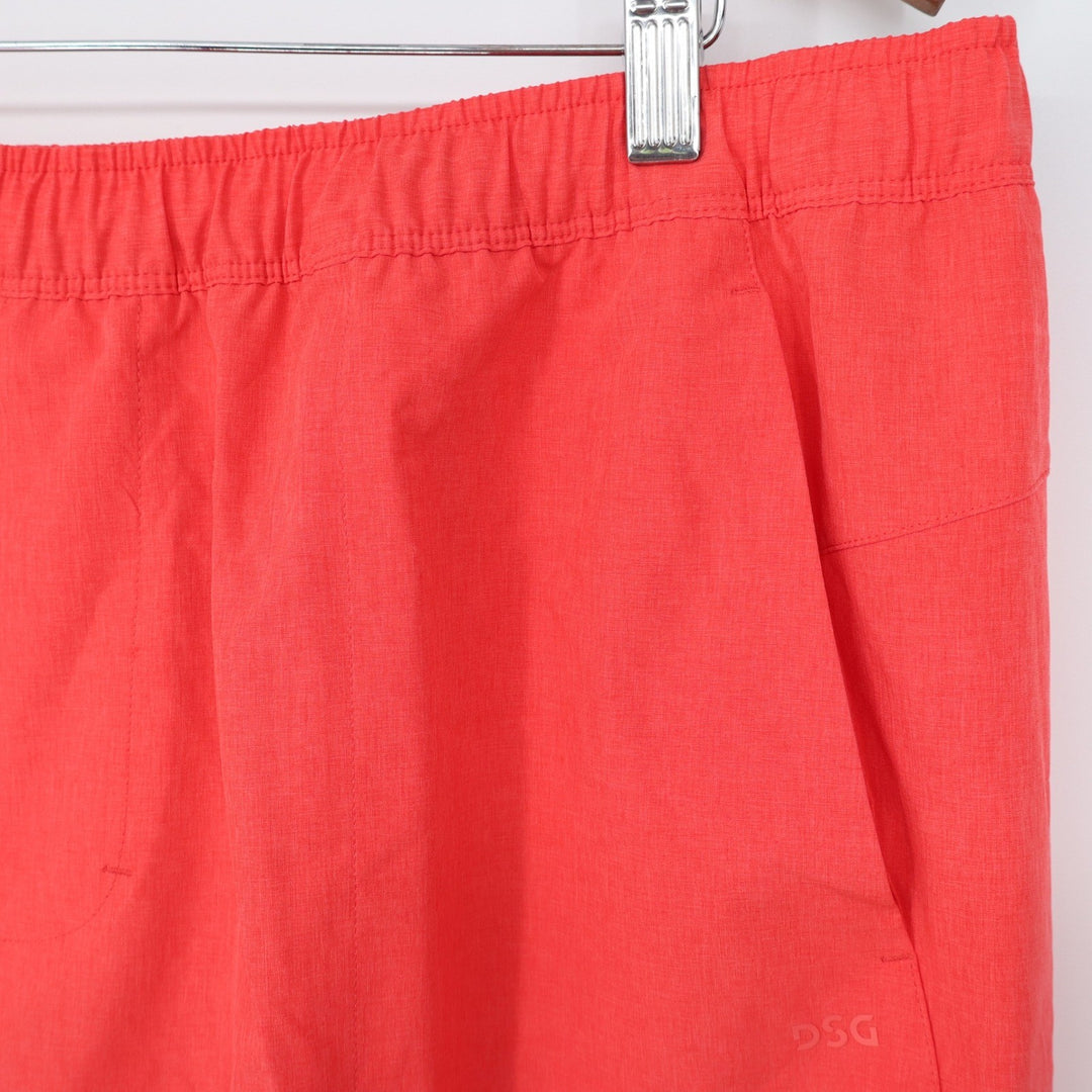 DSG Mens 8" Agility Short Cabana Coral Heather XL