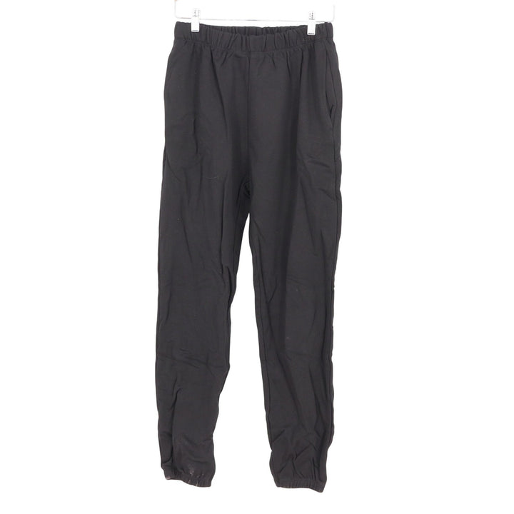 Naked Wardrobe Black Sweatshirt Jogger Set Women's Small Oversized Fleece