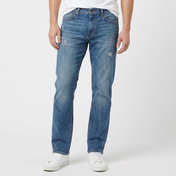 American Eagle Outfitters Skinny Jeans Mens 36x34 Blue Denim Cotton Stretch