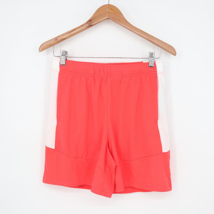 DSG Boys XL 18 Knit Performance Shorts Coral Red White Athletic Activewear