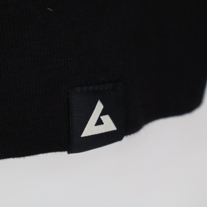 American Giant Hoodie Mens Small Black Full Zip Sherpa Lined Cotton Drawstring