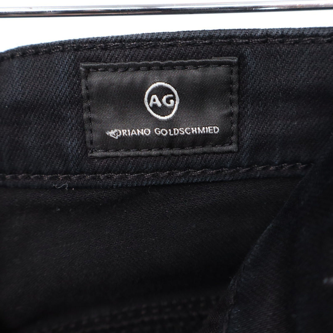 AG Adriano Goldschmied Skinny Jeans Womens 25R Black Dark Wash Denim Streetwear