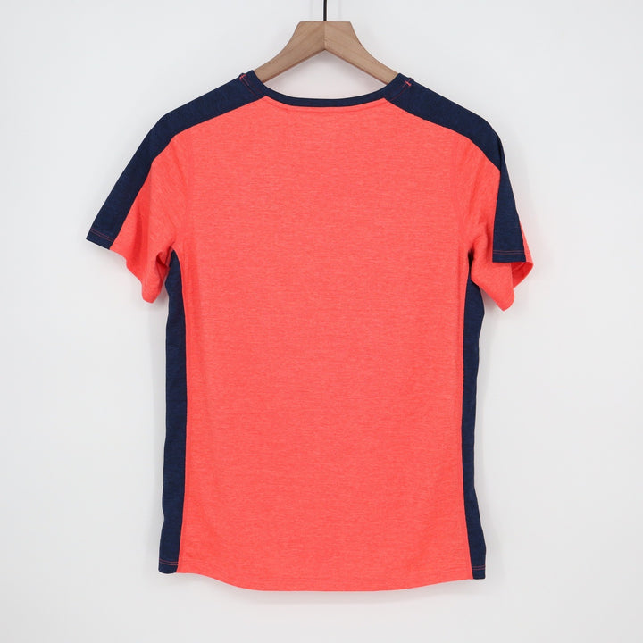 DSG Boys XL Pieced Graphic Movement Tee Cabana Coral Basketball 1989 NWT