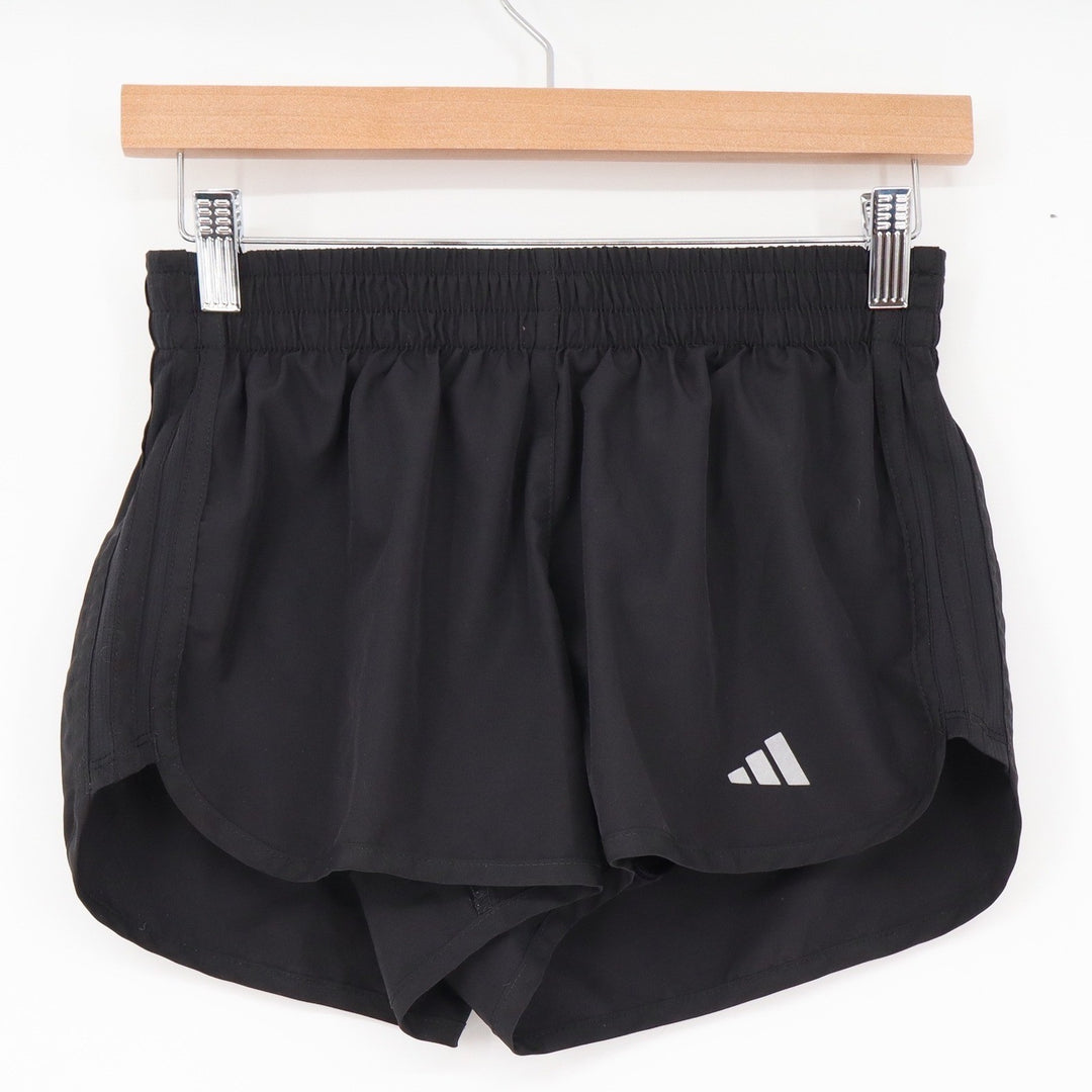 adidas Shorts Womens S AEROREADY 3" Black Running Athletic Excellent