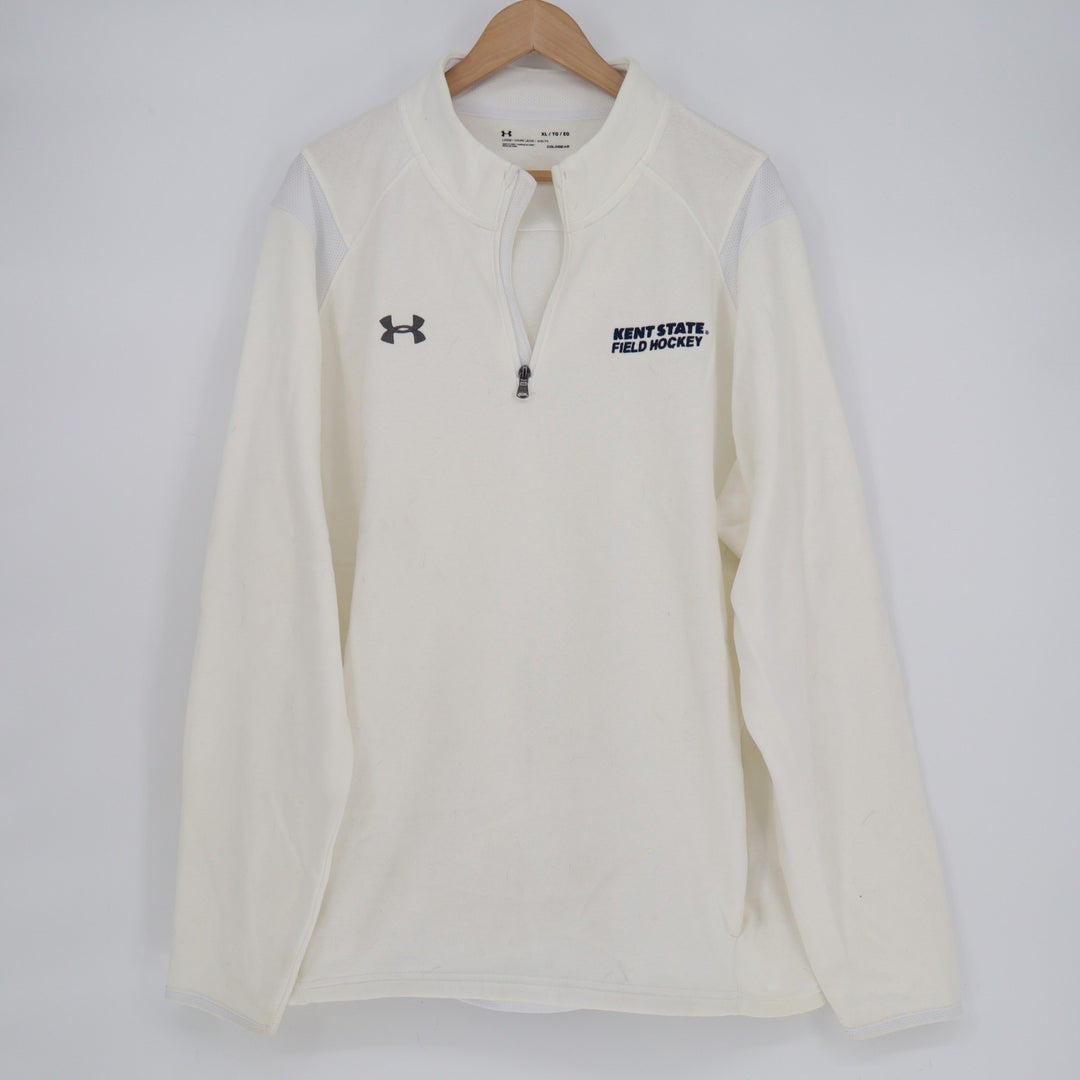 Kent State Golden Flashes Jacket Mens XL Cream Under Armour Field Hockey NCAA