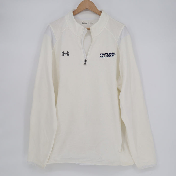 Kent State Golden Flashes Jacket Mens XL Cream Under Armour Field Hockey NCAA