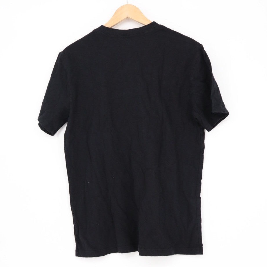American Giant Classic V Neck T Shirt Black Mens Size M Made in USA Cotton