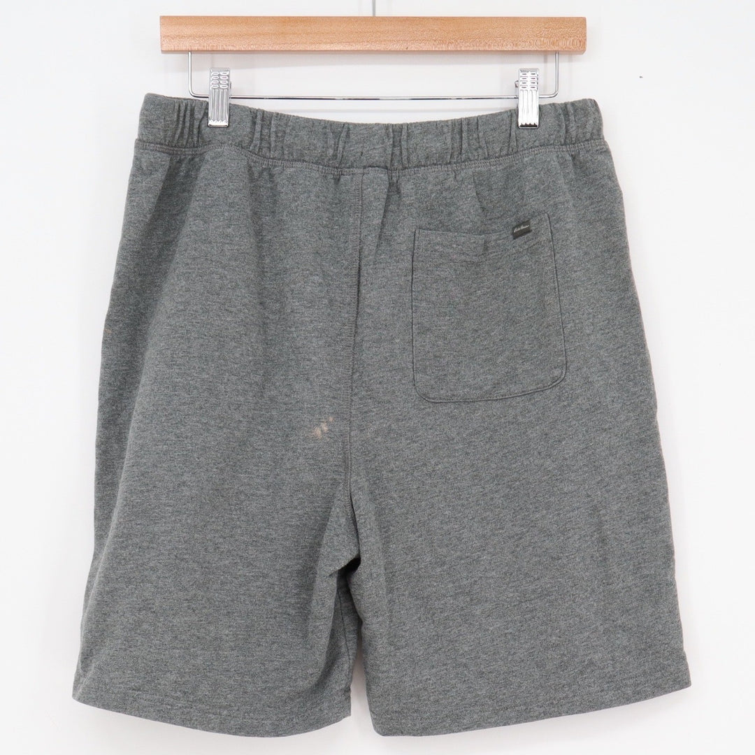 Eddie Bauer Mens Gray Heather Sleepwear Lounge Shorts Size L Cotton Blend