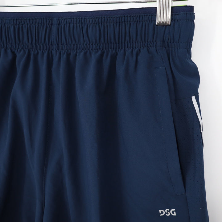 DSG Mens 5 Inch Stride Run Short University Navy Blue Size S