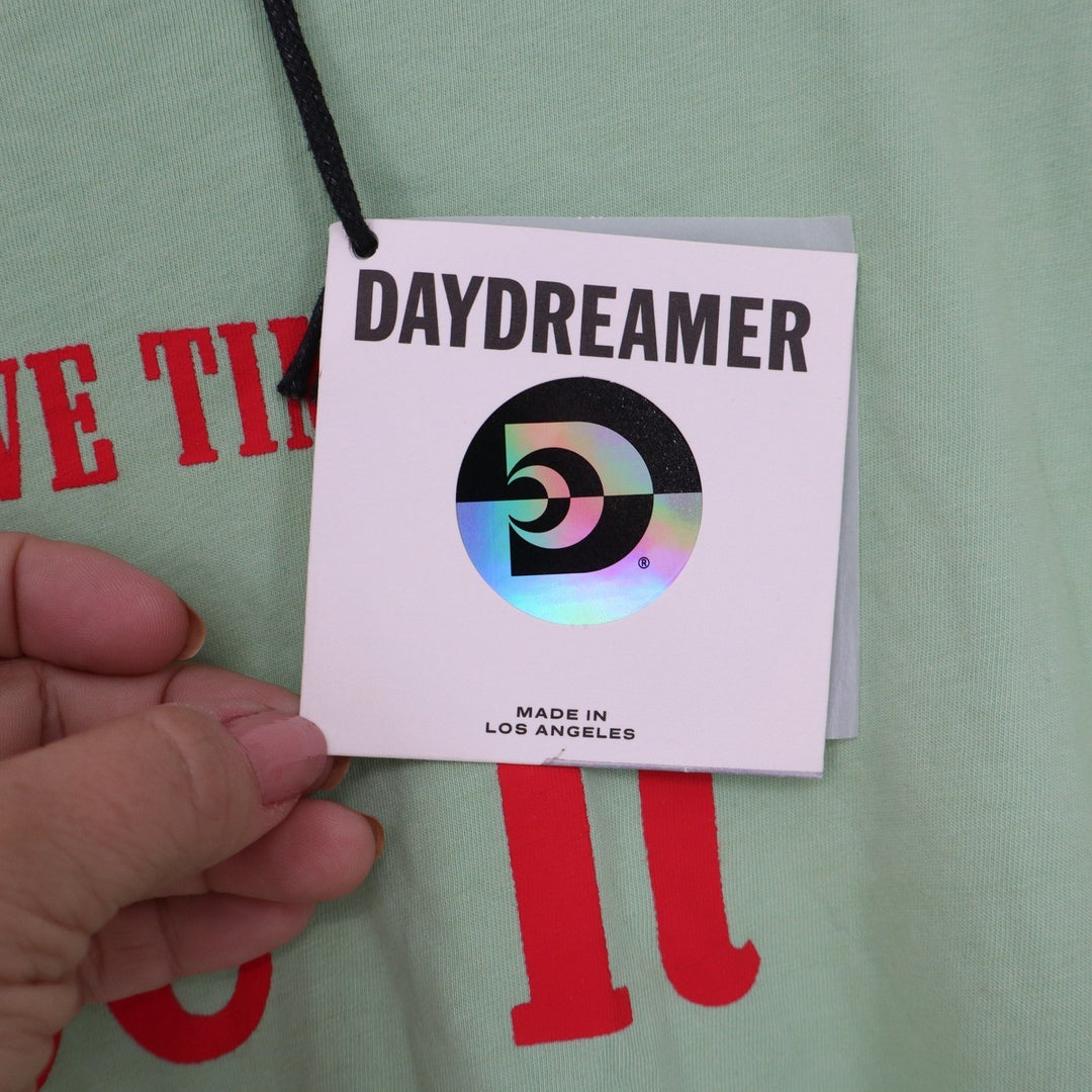 Daydreamer Save Time See It My Way Graphic T-Shirt Green Red Mens Large L USA
