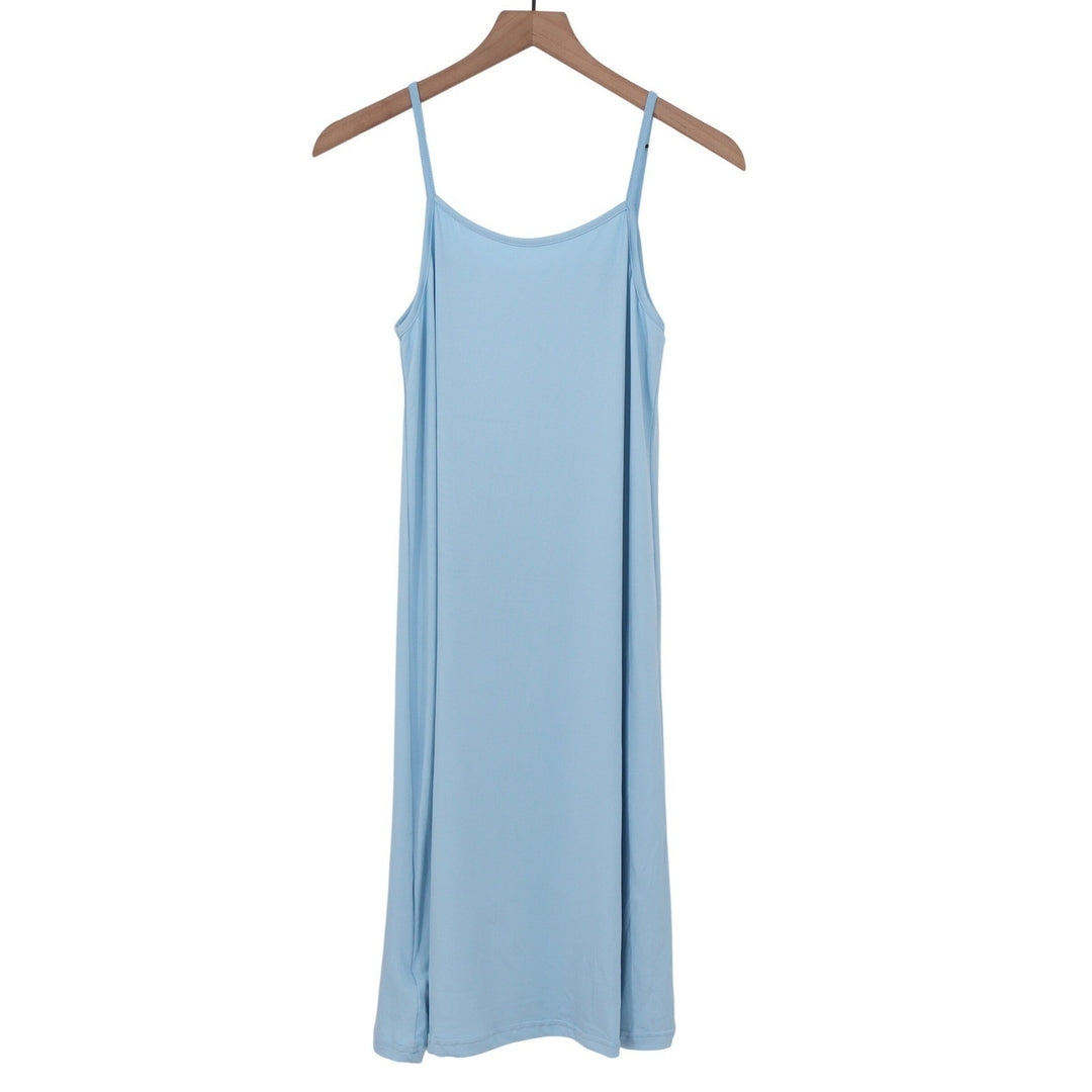 Cider Light Blue Spaghetti Strap Cami Mini Dress Womens Size Medium NEW