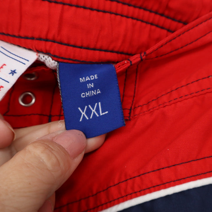 MLB Boston Red Sox G-III Board Shorts Mens XXL Navy Red Colorblock Swim Trunks