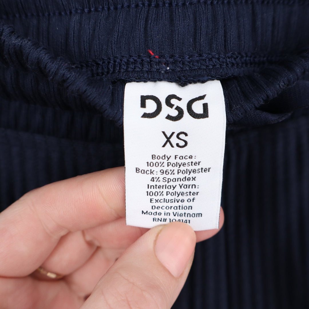 DSG So Soft Ottoman Jogger Womens XS Jet Navy Blue Ribbed Pants