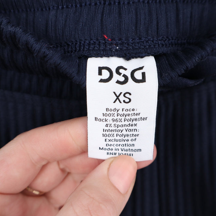 DSG So Soft Ottoman Jogger Womens XS Jet Navy Blue Ribbed Pants