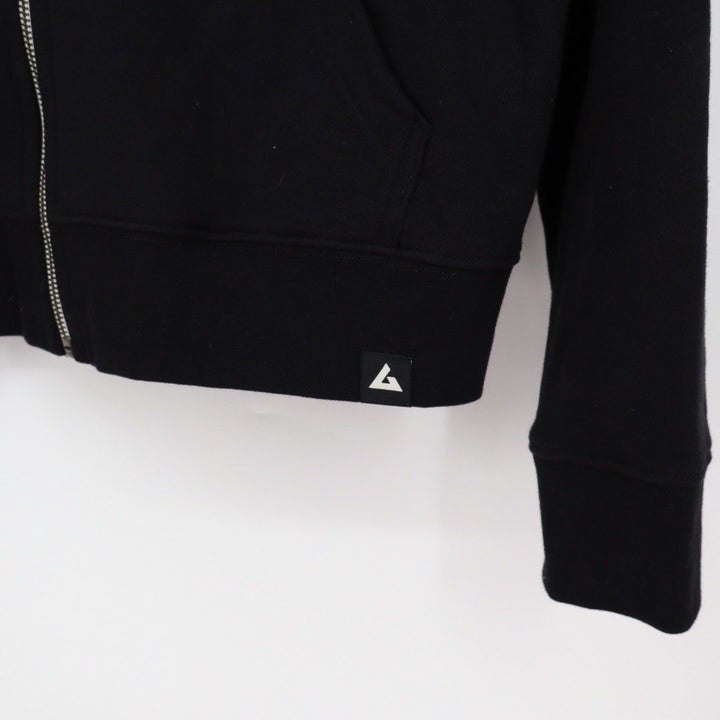 American Giant Womens Black Full Zip Hoodie Fleece Made in USA Size XL